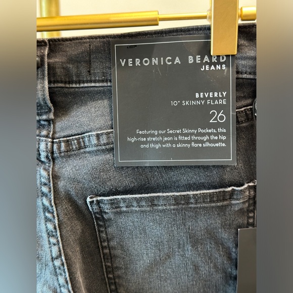 Veronica beard Beverly Skinny Flare NEW WITH TAGS! Size 26 - Picture 6 of 9